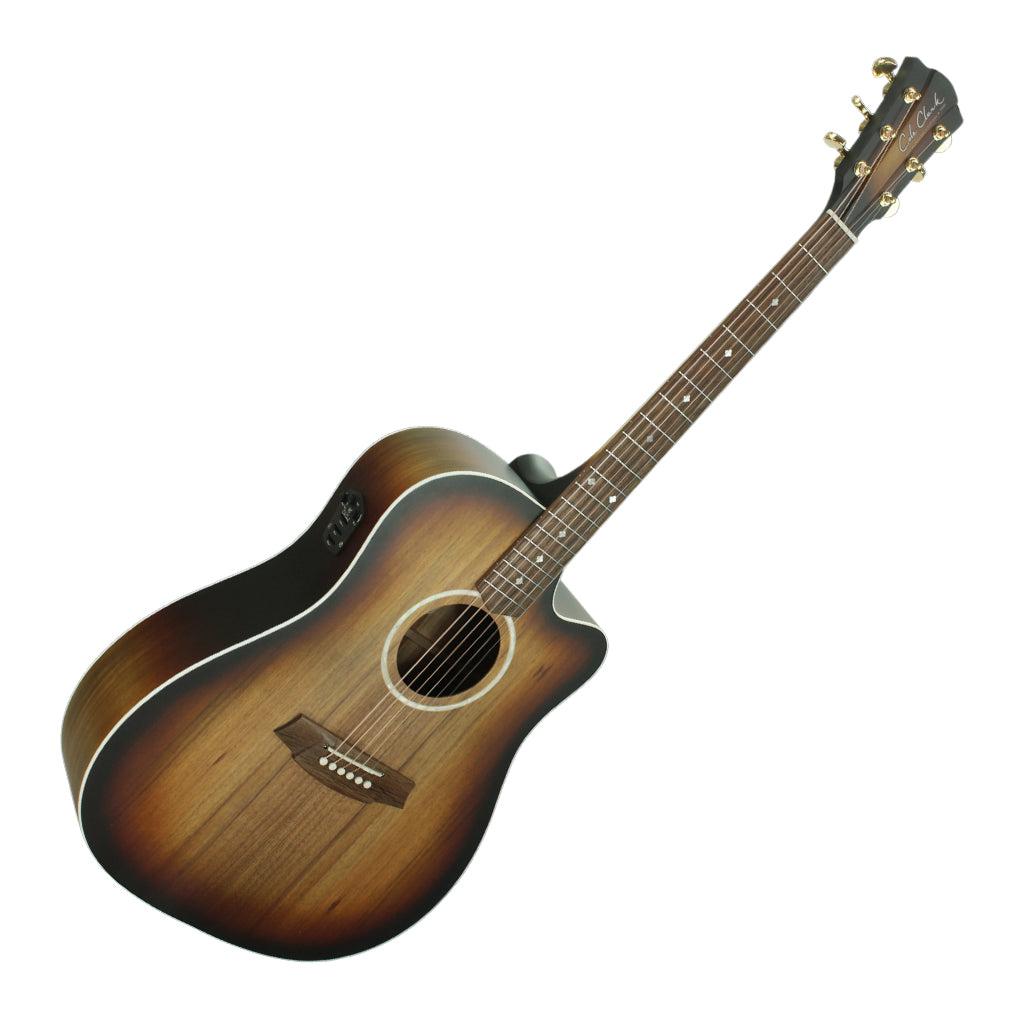 Cole Clark FL2EC - All Blackwood - Sunburst - Image 8