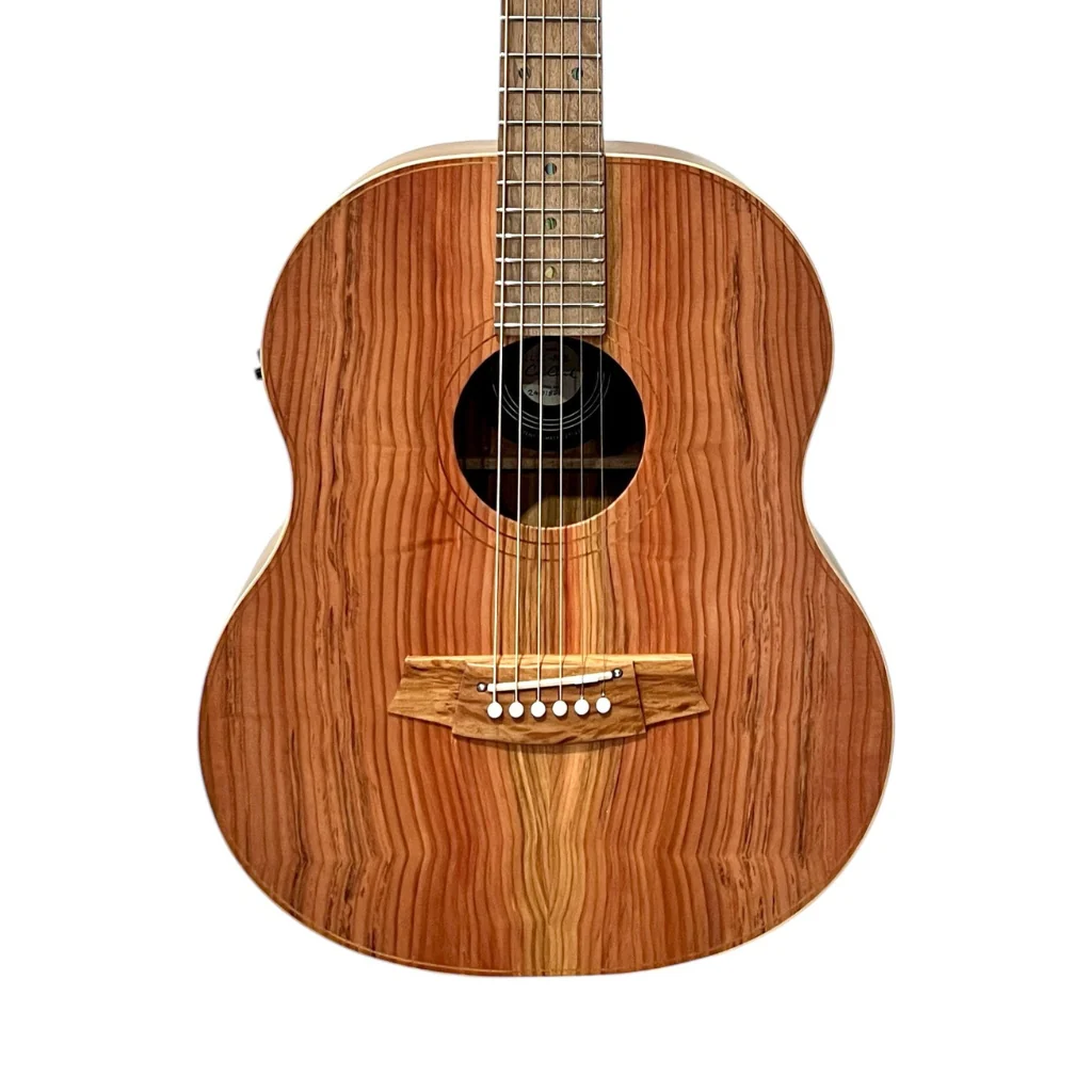 Cole Clark Little Lady 2 Mini Travel Acoustic/Electric Guitar - Redwood/Blackwood