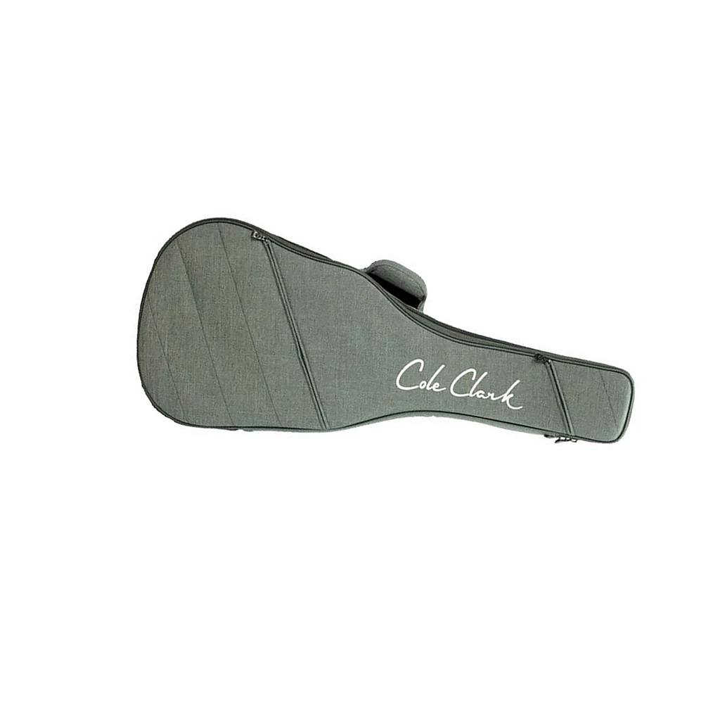 Cole Clark Little Lady 2 Mini Travel Acoustic/Electric Guitar - Redwood/Blackwood - Image 5
