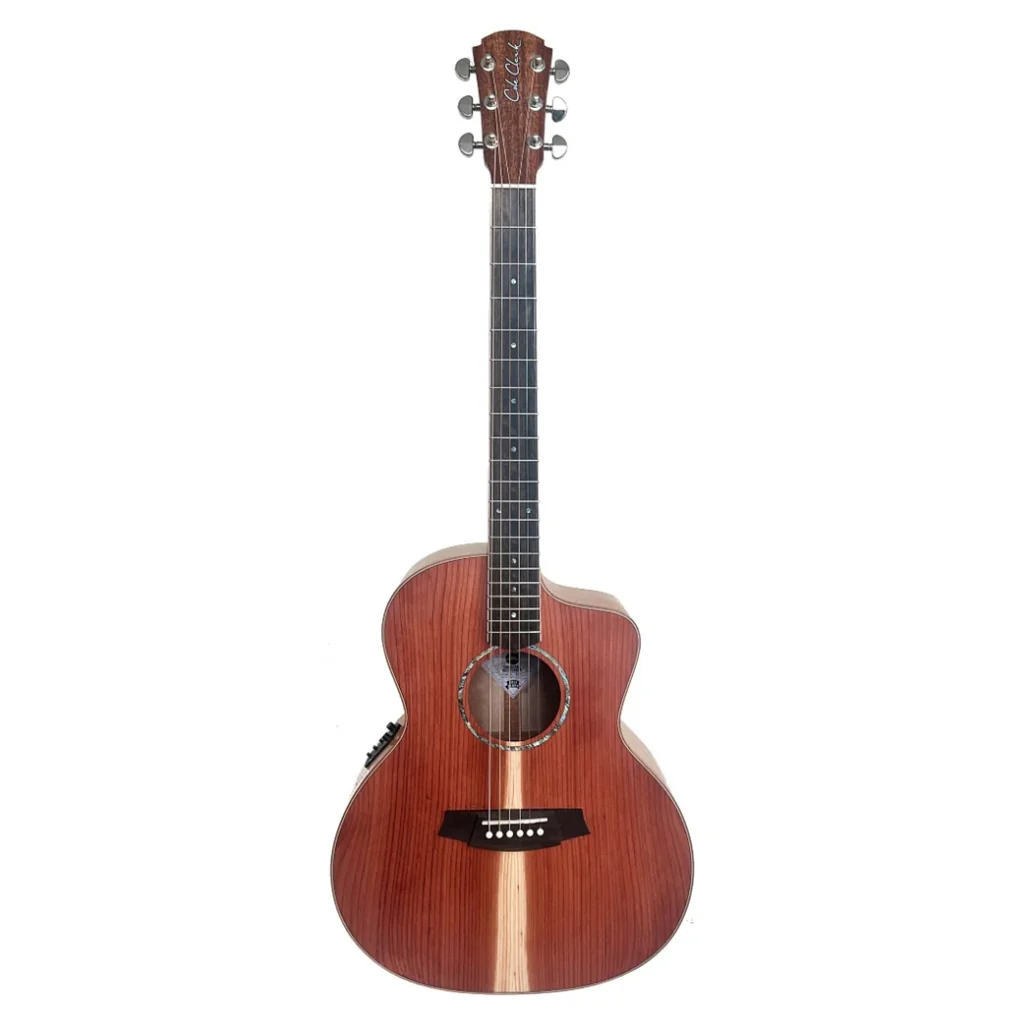 Cole Clark SAN1EC-RDM Studio Grand Auditorium Redwood Maple - Image 3