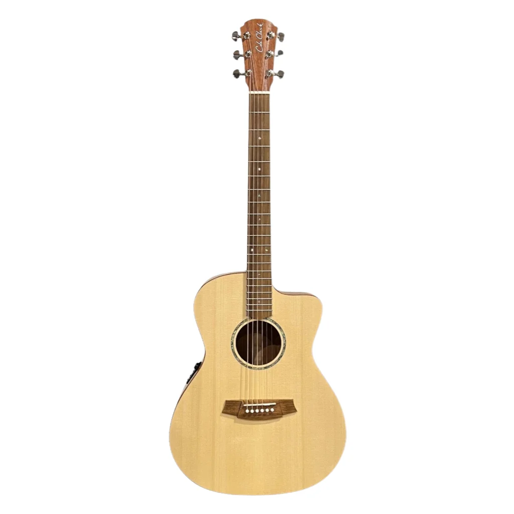 Cole Clark SAN1EC-SMAH Studio Grand Auditorium Spruce Mahogany - Image 3