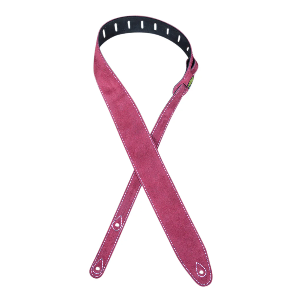 Colonial Leather DSS-BURG GTR Strap Double Suede Burgundy