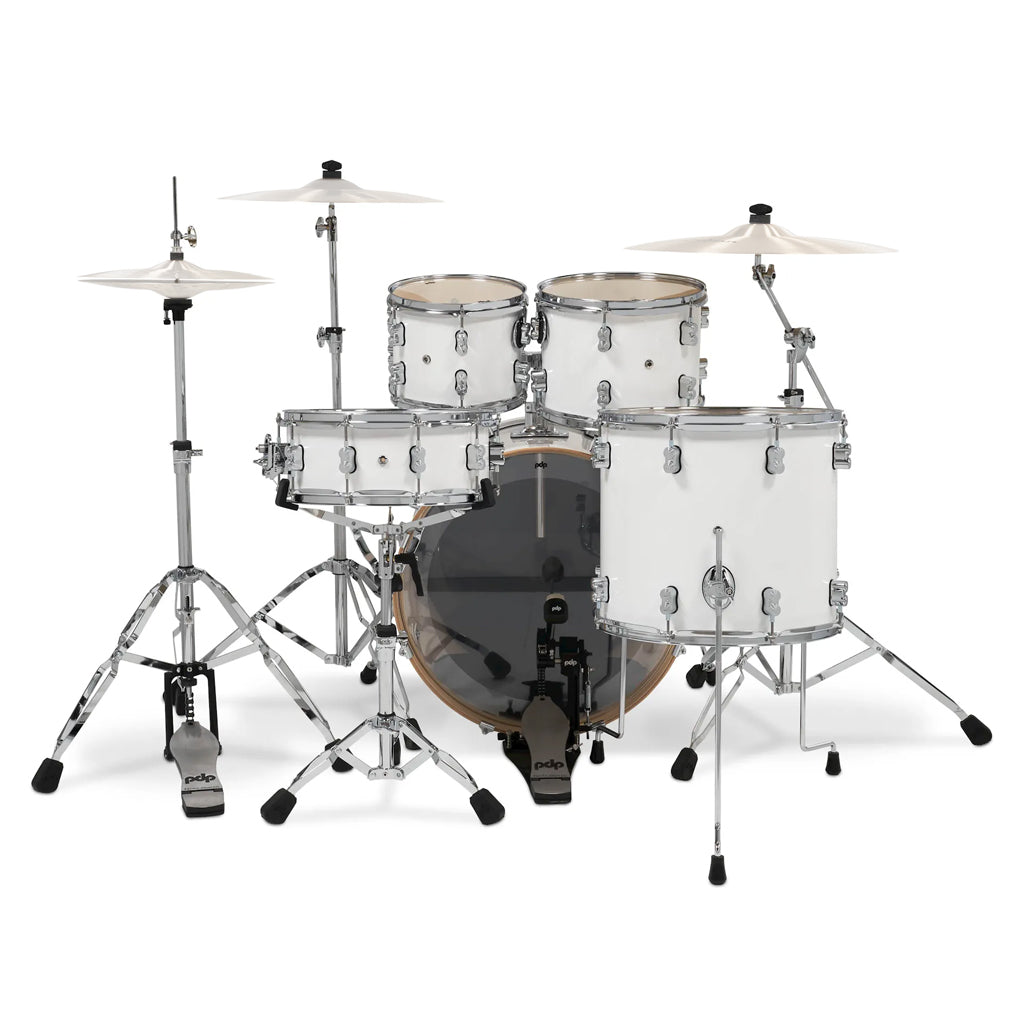 PDP Concept Maple 5-piece Shell Pack - Pearlescent White Lacquer - Image 2