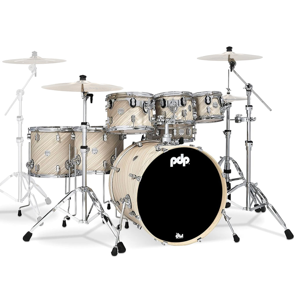 PDP Concept Maple 7-piece Shell Pack - Twisted Ivory