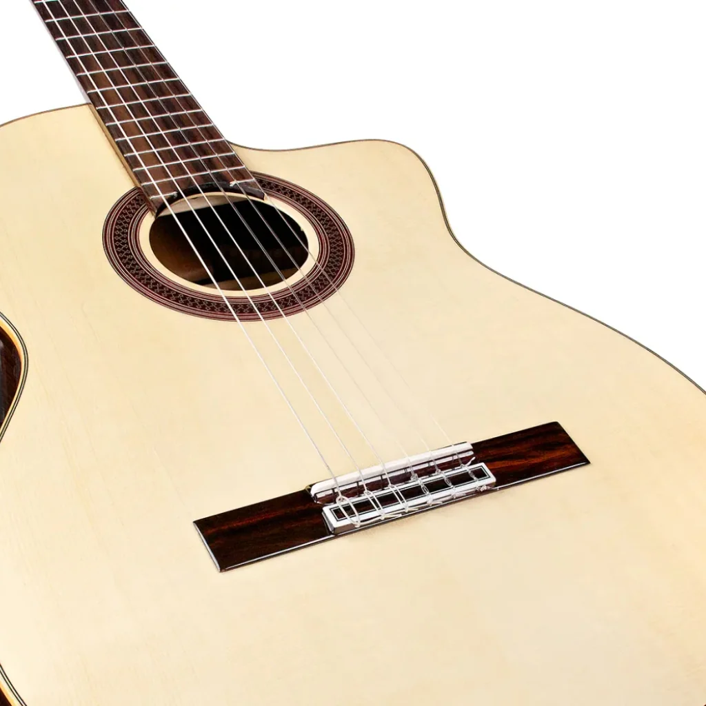 Cordoba GK Studio Negra Nylon String Acoustic-Electric Guitar - Spruce - Image 7