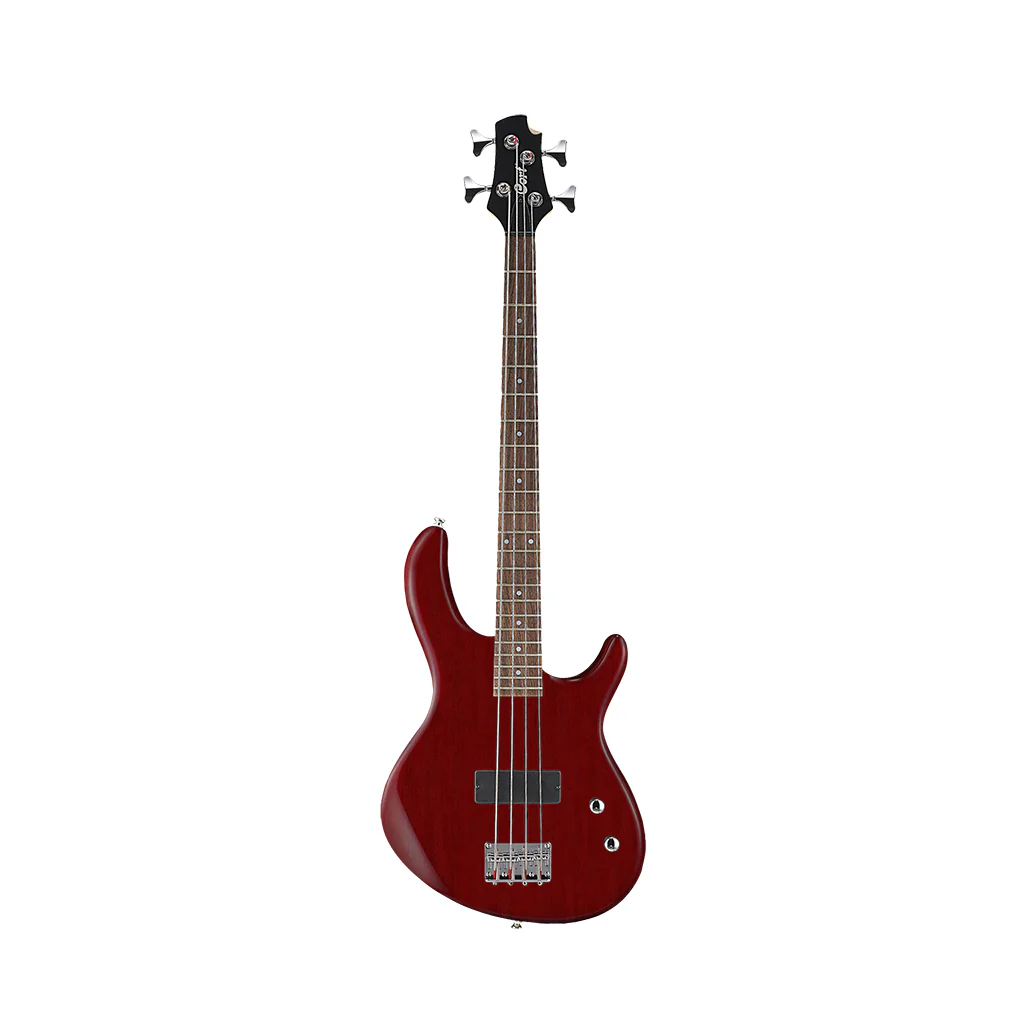 Cort Action Junior OPW 3/4 Open Pore Bass - Black Cherry - Image 2