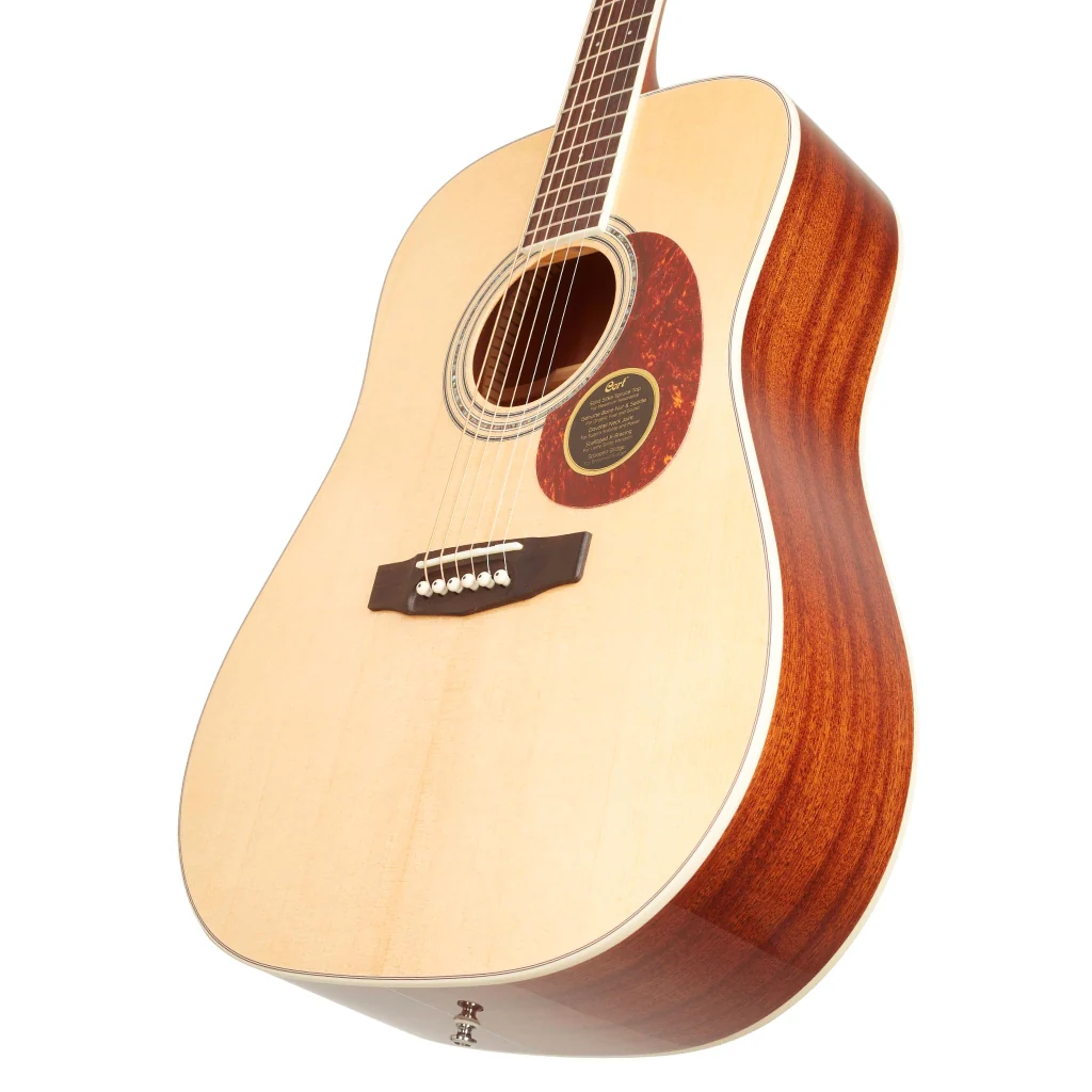 Cort Earth 100 Nat Dreadnought Guitar - Image 6