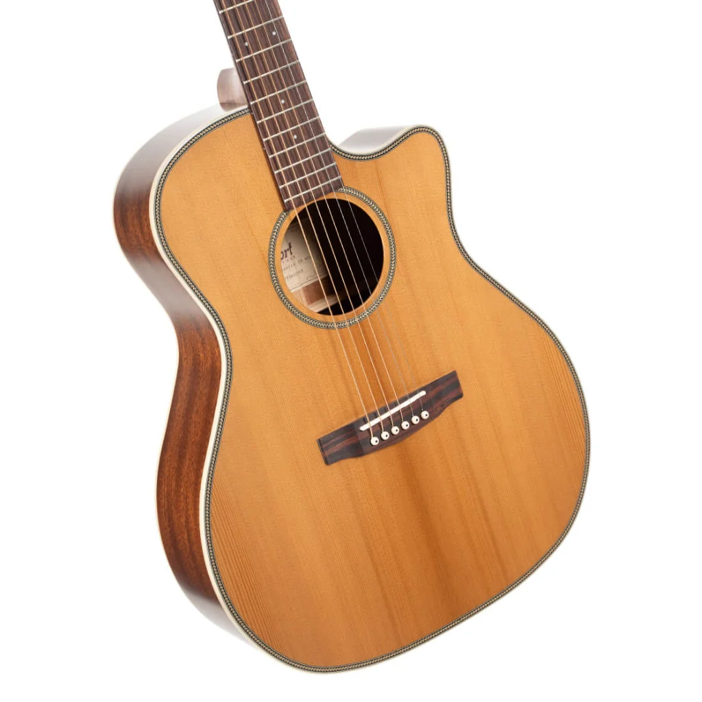 Cort Essence GA4 Acoustic Guitar - Natural Semi Gloss - Image 10