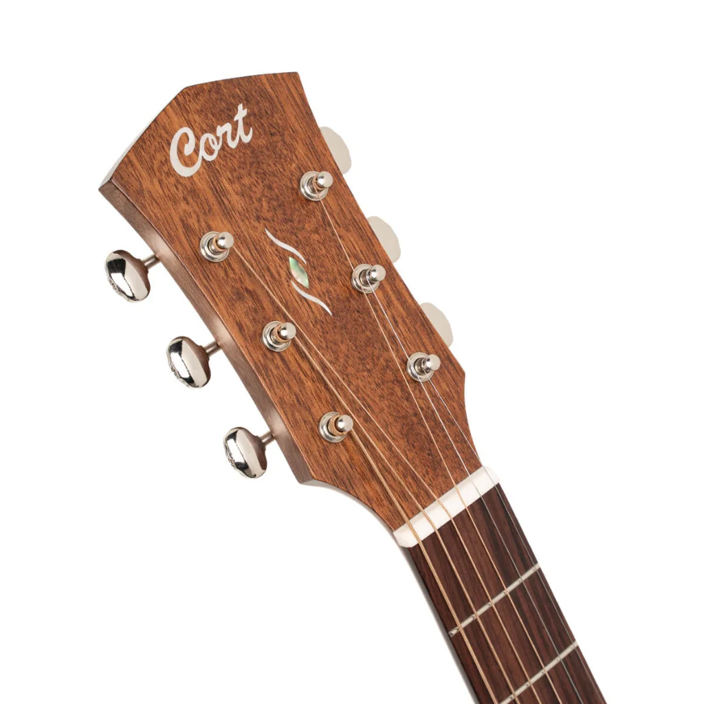 Cort Essence OC4 Acoustic Guitar - Natural Semi Gloss - Image 4