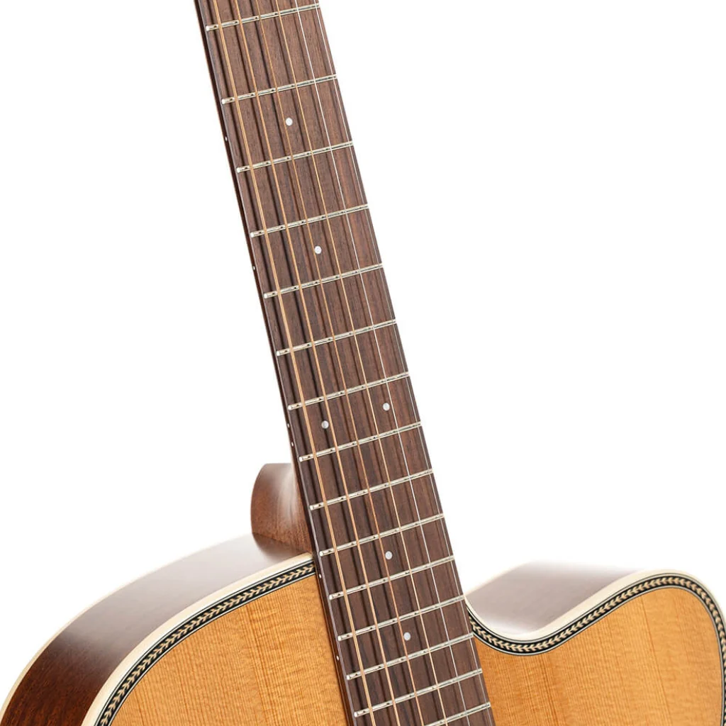 Cort Essence OC4 Acoustic Guitar - Natural Semi Gloss - Image 5