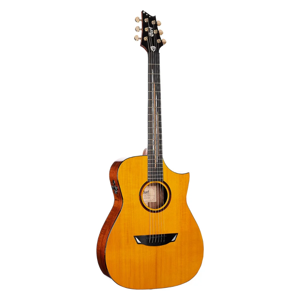 Cort Frank Gambale Luxe II Nat Signature Guitar With Case - Image 2