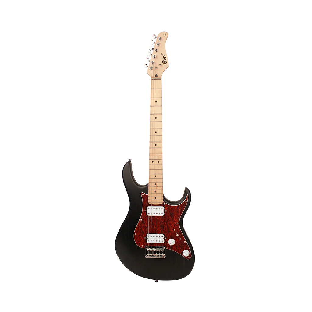 Cort G100 HH Electric Guitar - Open Pore Black - Image 2