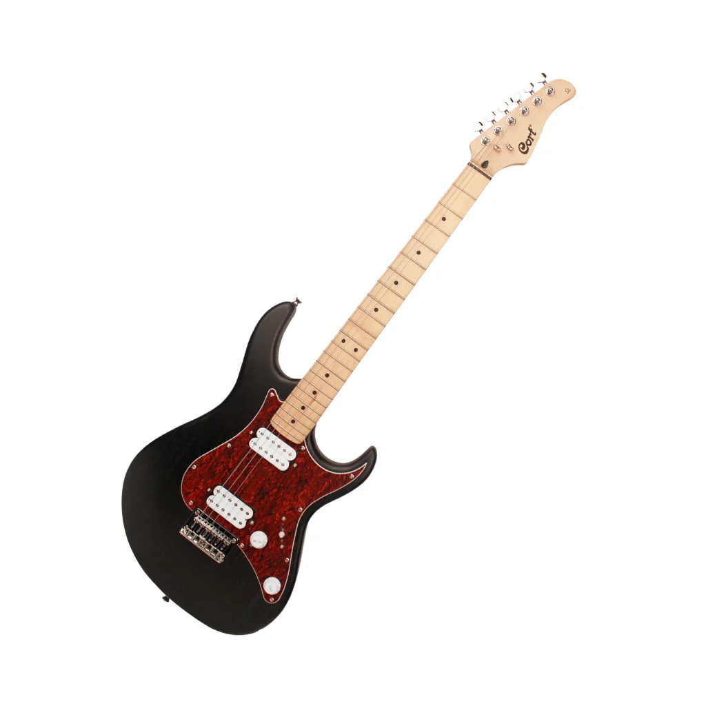 Cort G100 HH Electric Guitar - Open Pore Black - Image 5