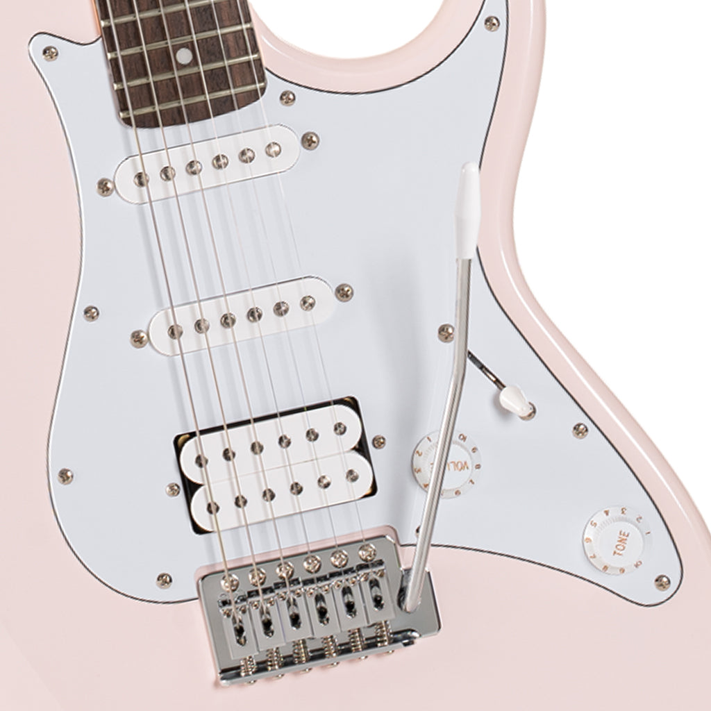 Cort G200 Electric Guitar Pastel Pink - Image 4