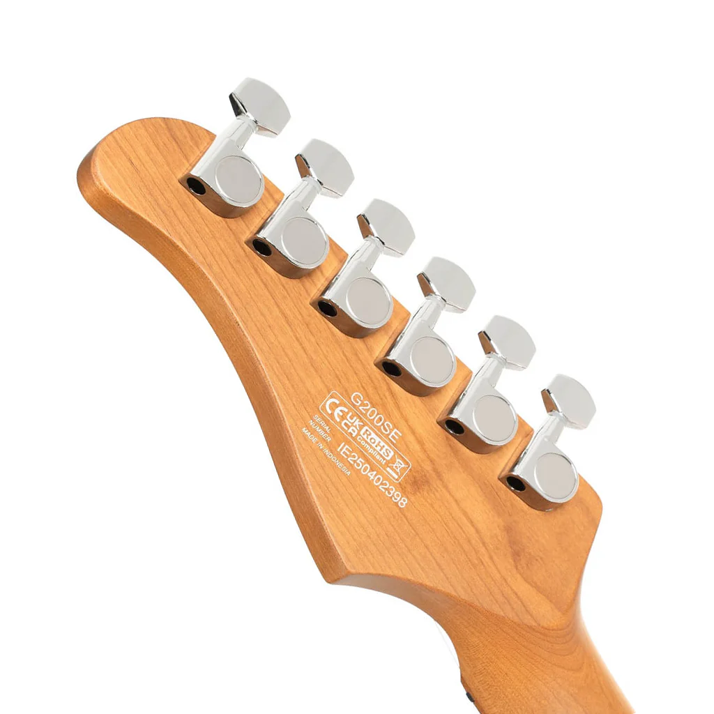 Cort G200SE HSS Roasted Maple Neck - Seafoam Green - Image 5