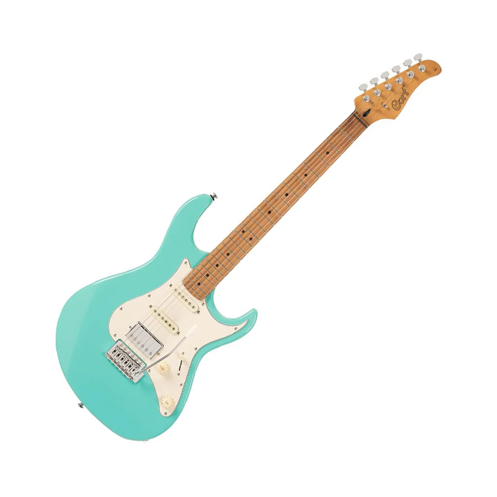 Cort G200SE HSS Roasted Maple Neck - Seafoam Green - Image 7