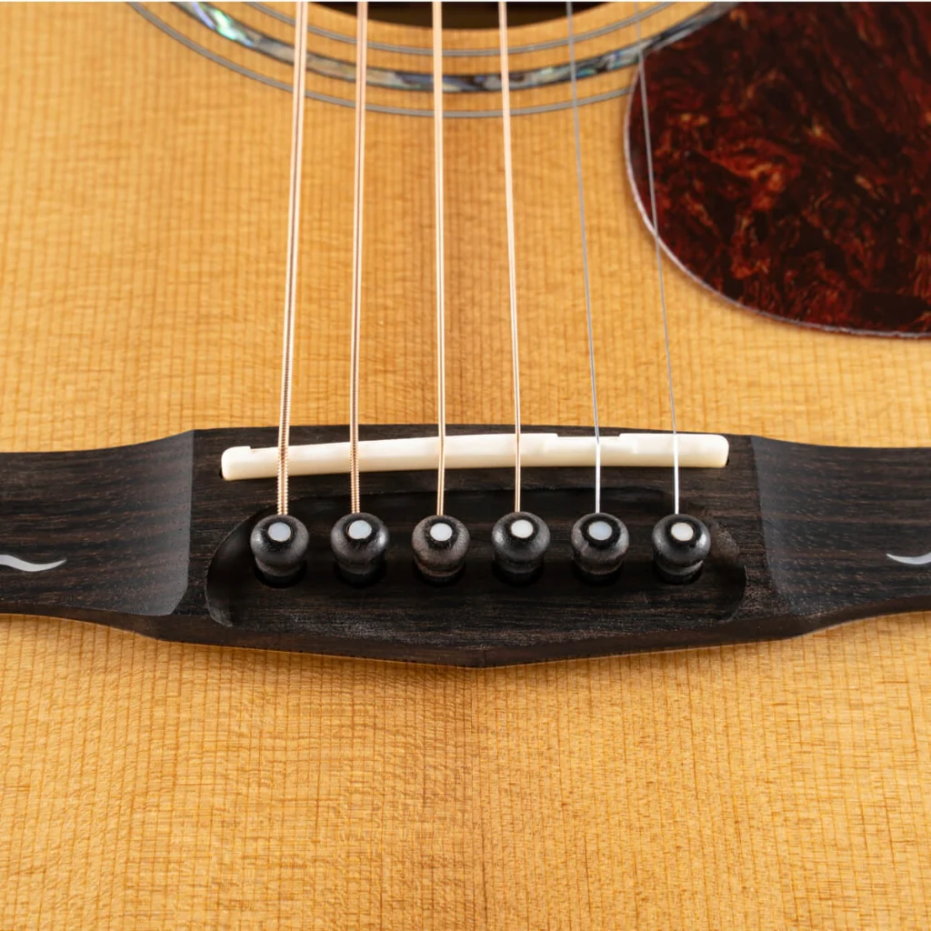 Cort Gold-A6 Gold Series Acoustic-Electric Guitar - Natural - Image 8