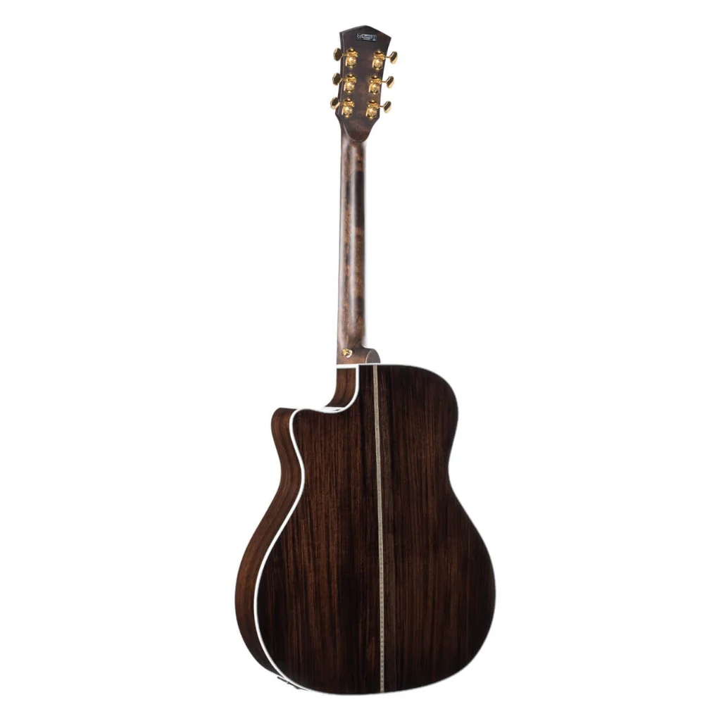 Cort Gold-A8 Gold Series Acoustic-Electric Guitar - Natural - Image 3