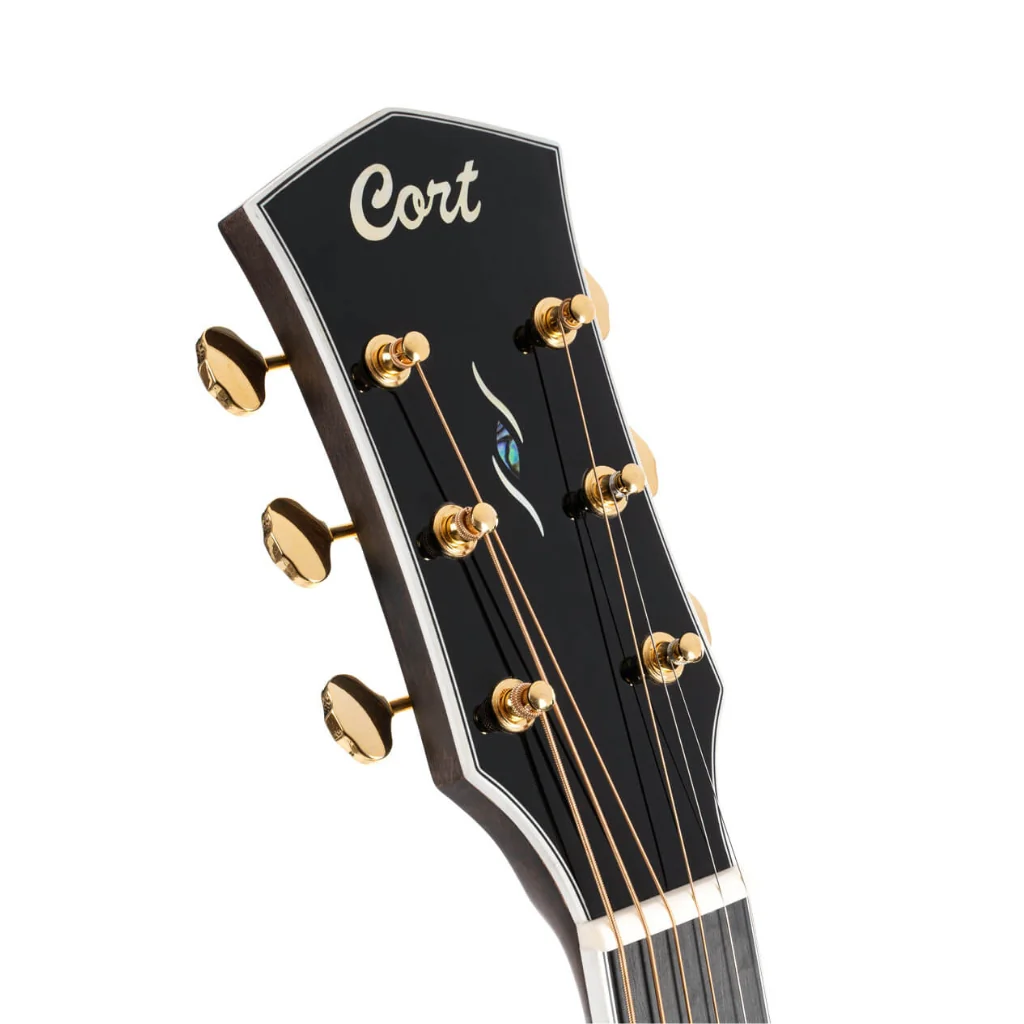 Cort Gold-A8 Gold Series Acoustic-Electric Guitar - Natural - Image 4
