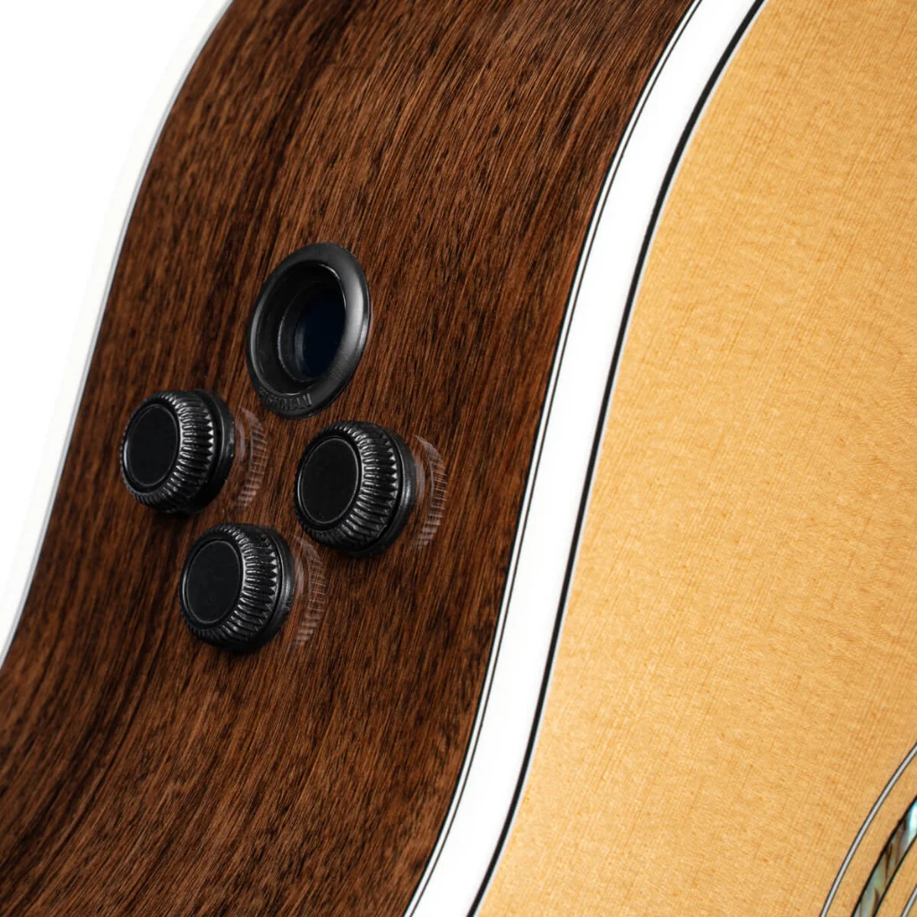 Cort Gold-A8 Gold Series Acoustic-Electric Guitar - Natural - Image 7