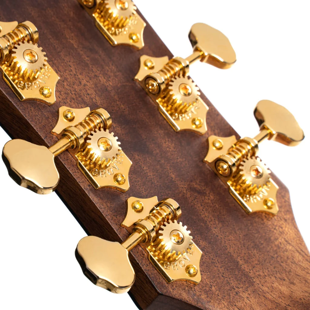 Cort Gold-OC6 Bocote Gold Series Acoustic-Electric Guitar - Natural - Image 5