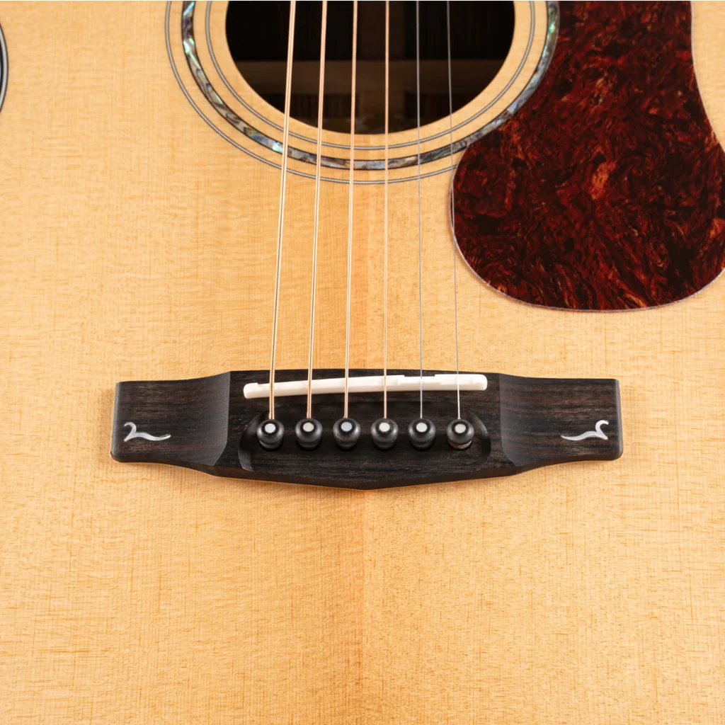 Cort Gold-OC6 Bocote Gold Series Acoustic-Electric Guitar - Natural - Image 7