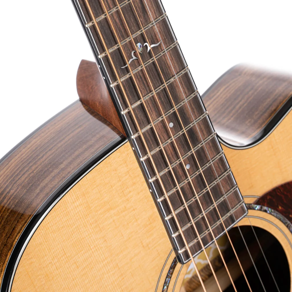 Cort Gold-OC6 Bocote Gold Series Acoustic-Electric Guitar - Natural - Image 9