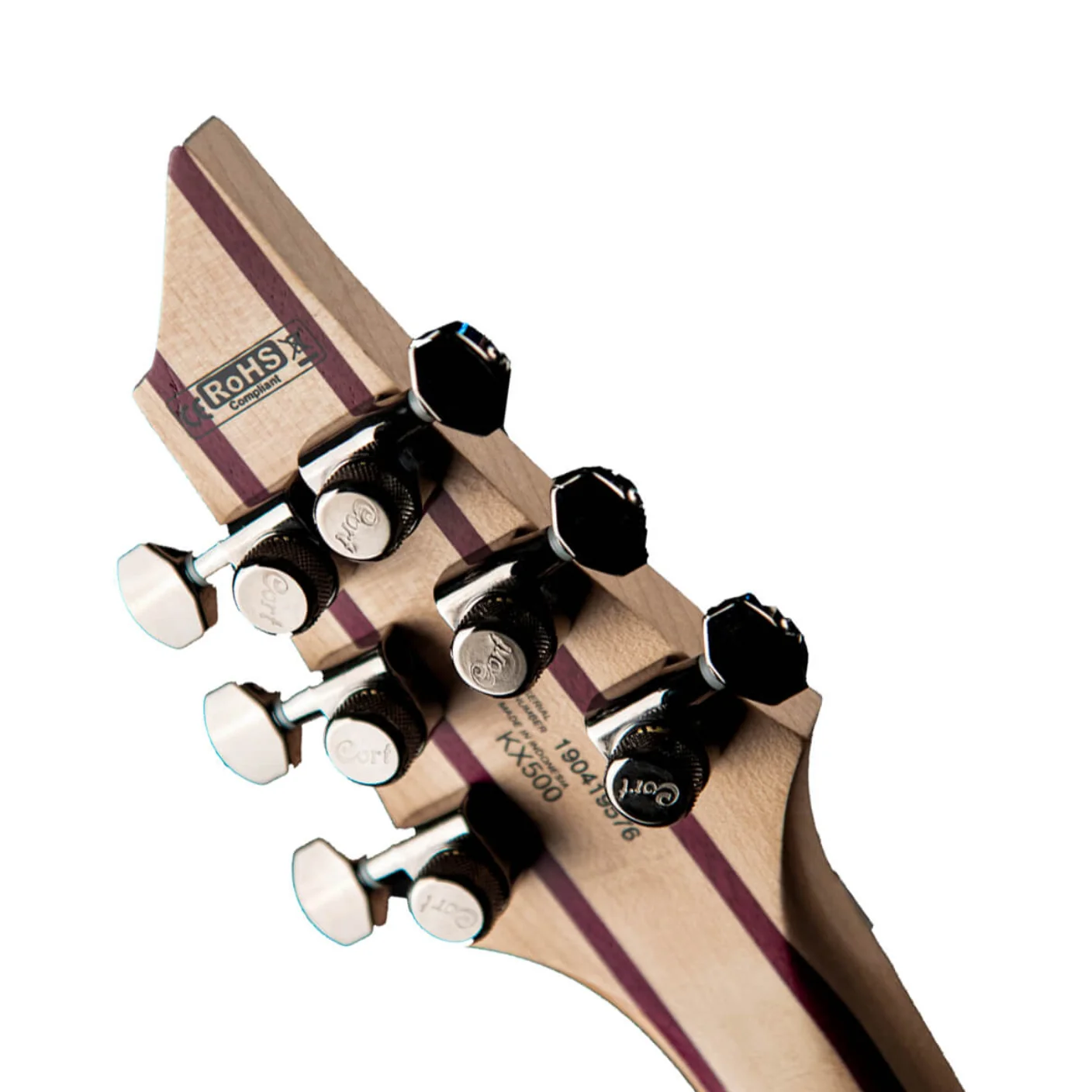 Cort KX500 Electric Guitar - Etched Black - Image 3