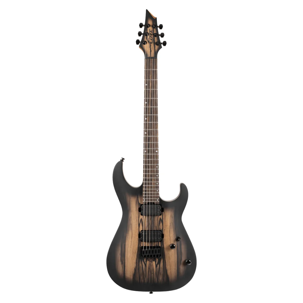 Cort KX500 Pale Moon Electric Guitar - Natural Black Burst - Image 3