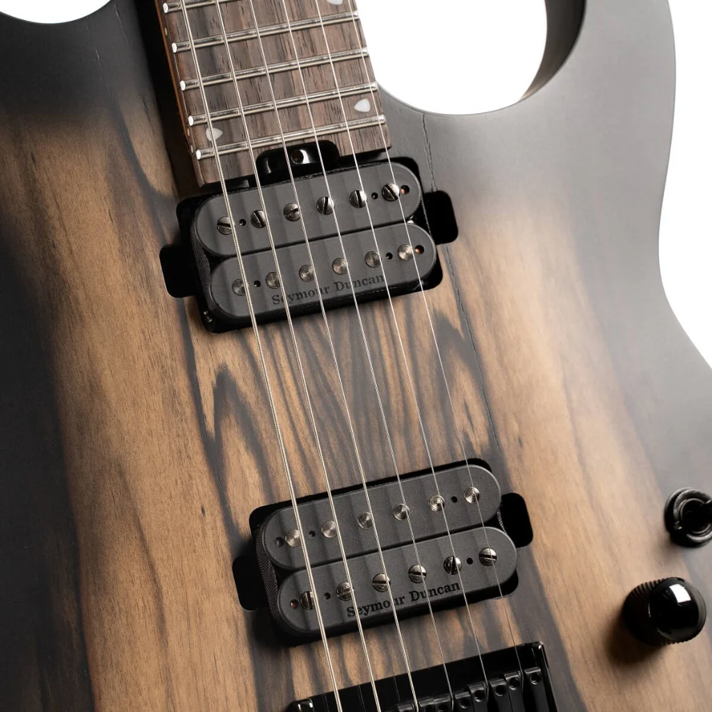 Cort KX500 Pale Moon Electric Guitar - Natural Black Burst - Image 7