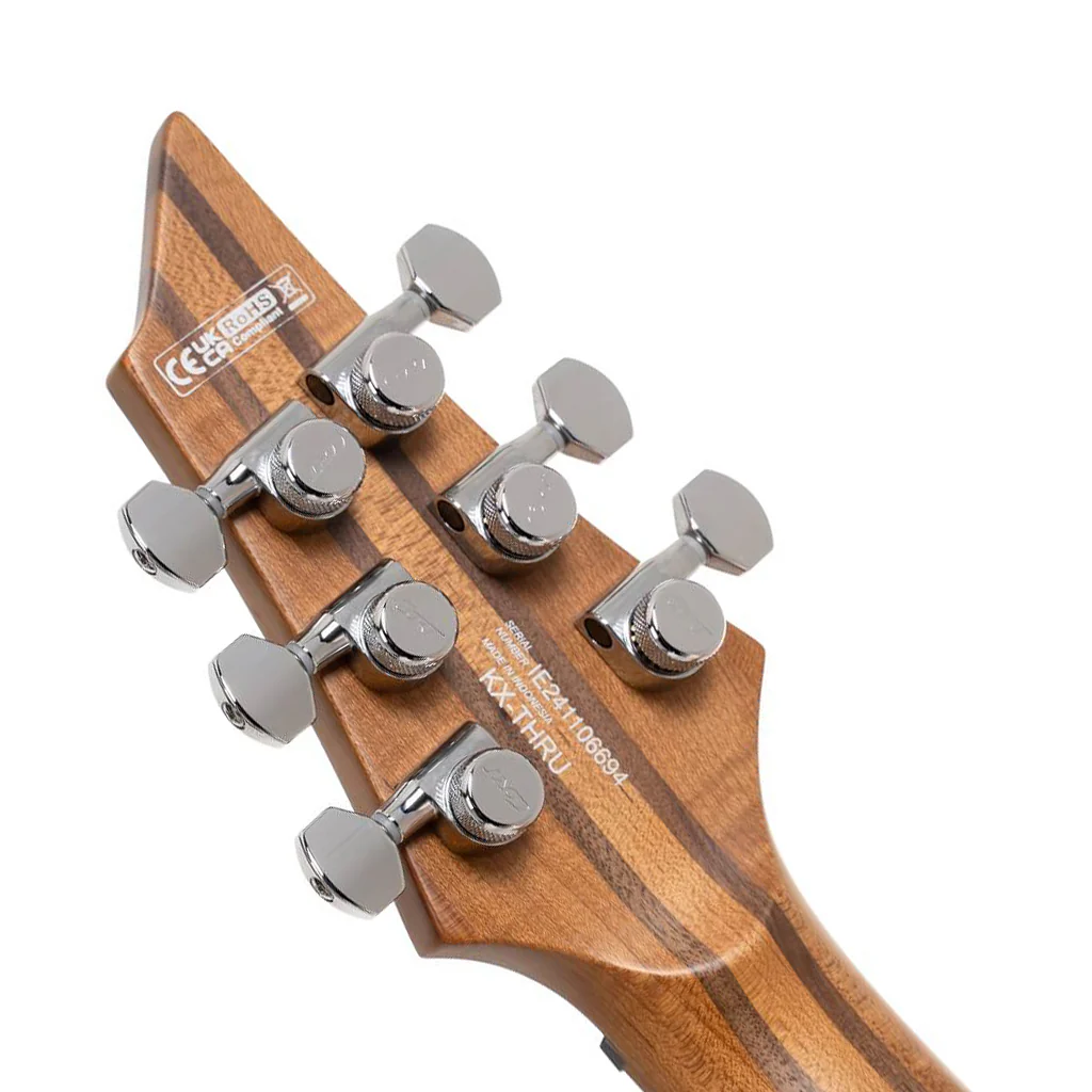 Cort KX600 Infinite Fishman Fluence Pickups w/Bag - Orange Crush Satin - Image 6