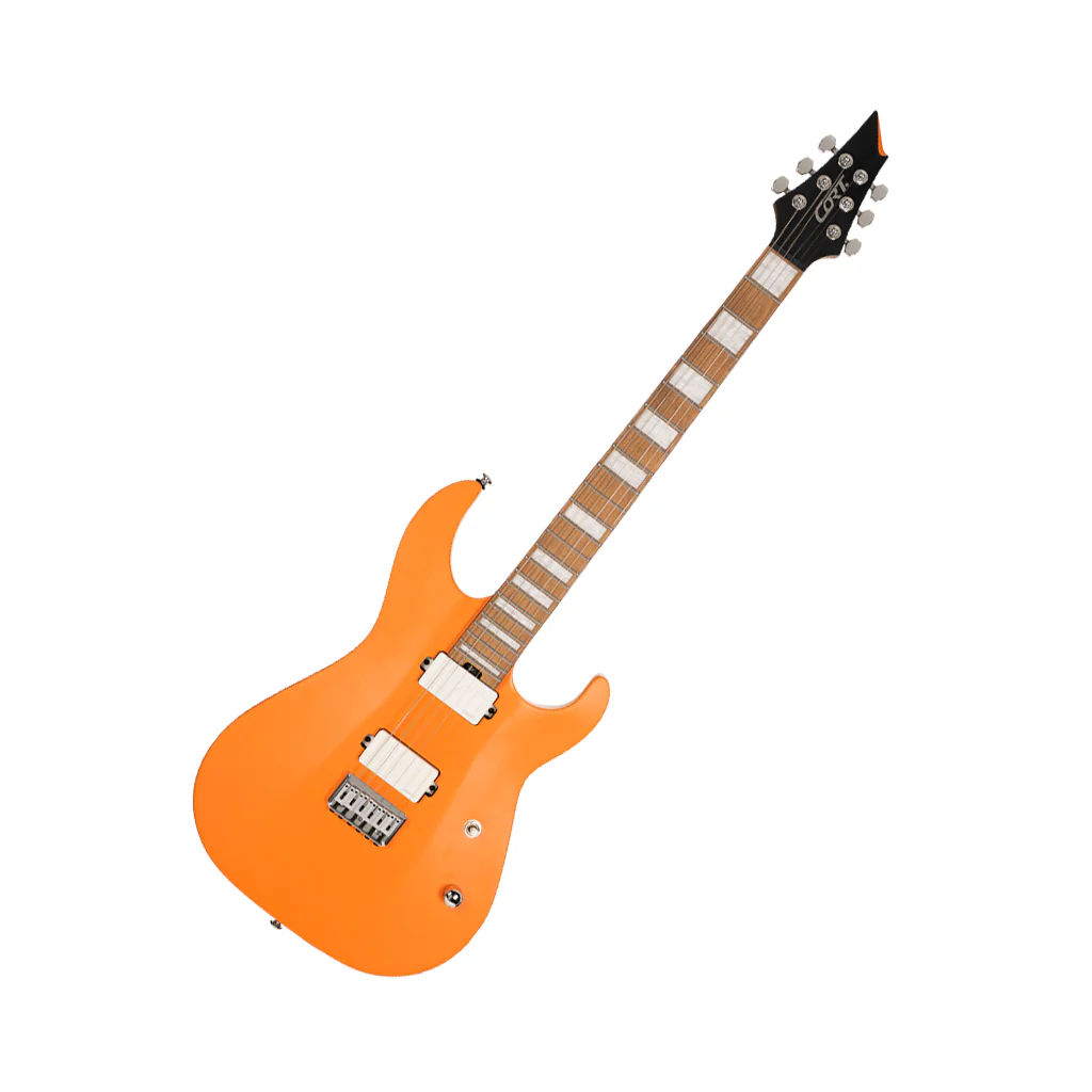 Cort KX600 Infinite Fishman Fluence Pickups w/Bag - Orange Crush Satin - Image 8