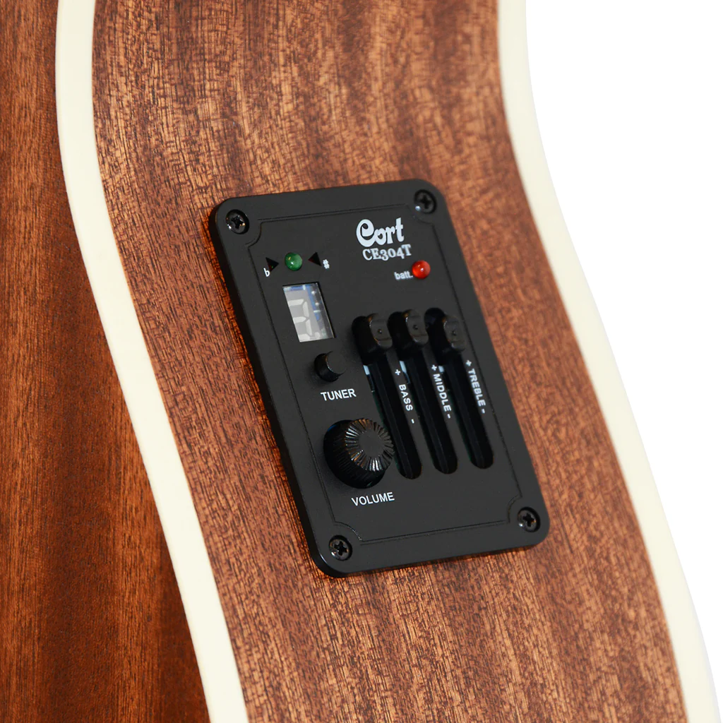 Cort L500E OM Cutaway with Bag - Image 6
