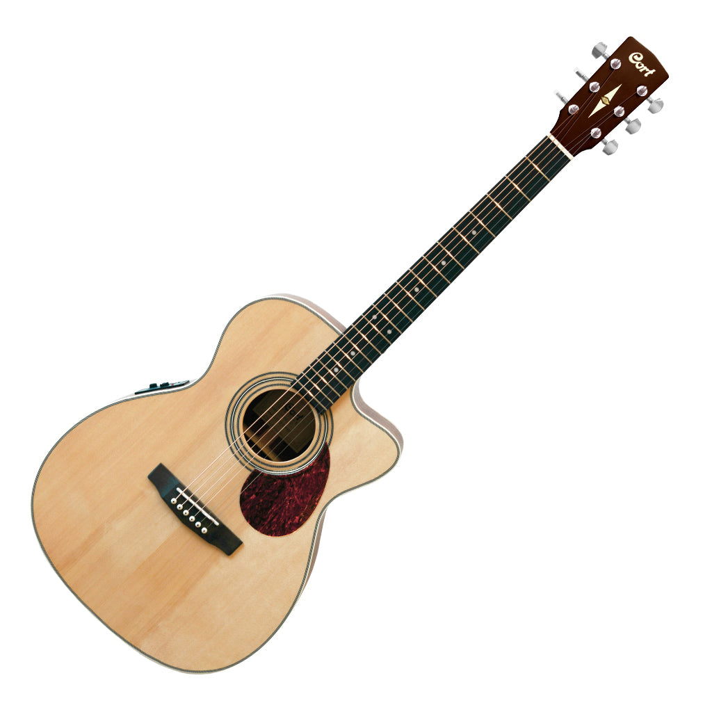 Cort L500E OM Cutaway with Bag - Image 7