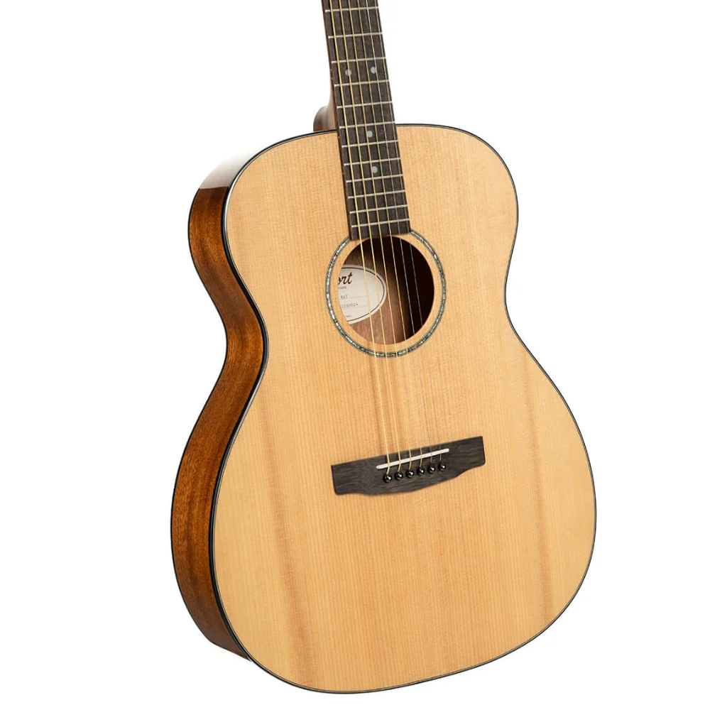 Cort L60 Solid Spruce Top Acoustic Guitar - Natural - Image 10