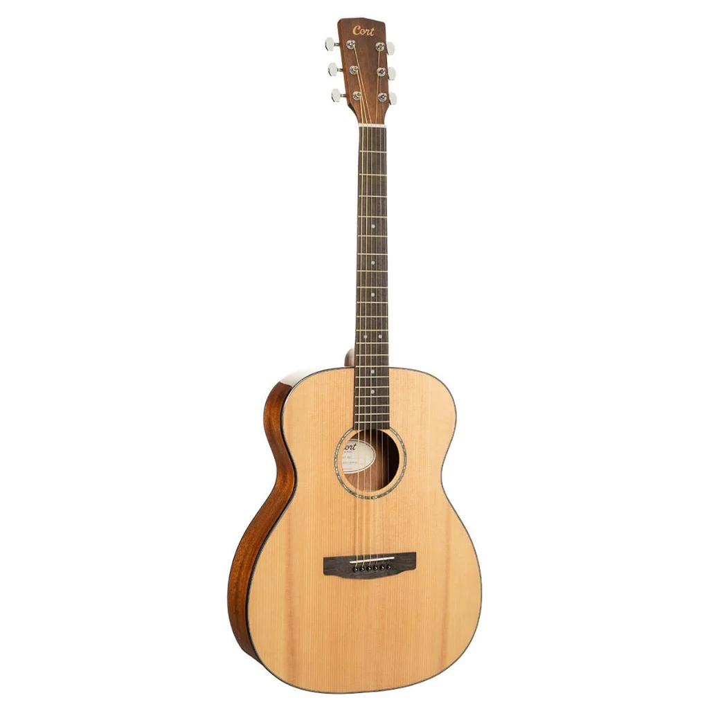 Cort L60 Solid Spruce Top Acoustic Guitar - Natural - Image 2