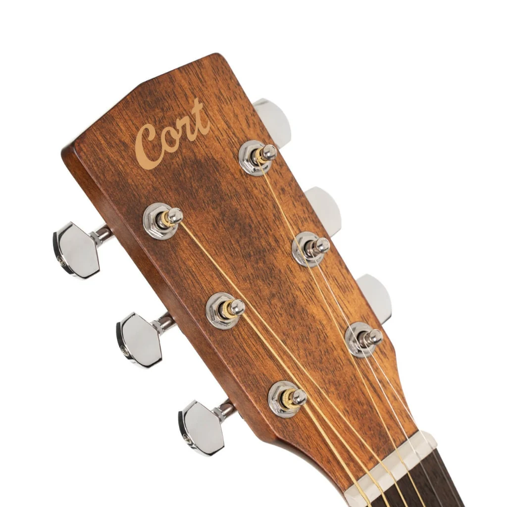 Cort L60 Solid Spruce Top Acoustic Guitar - Natural - Image 4