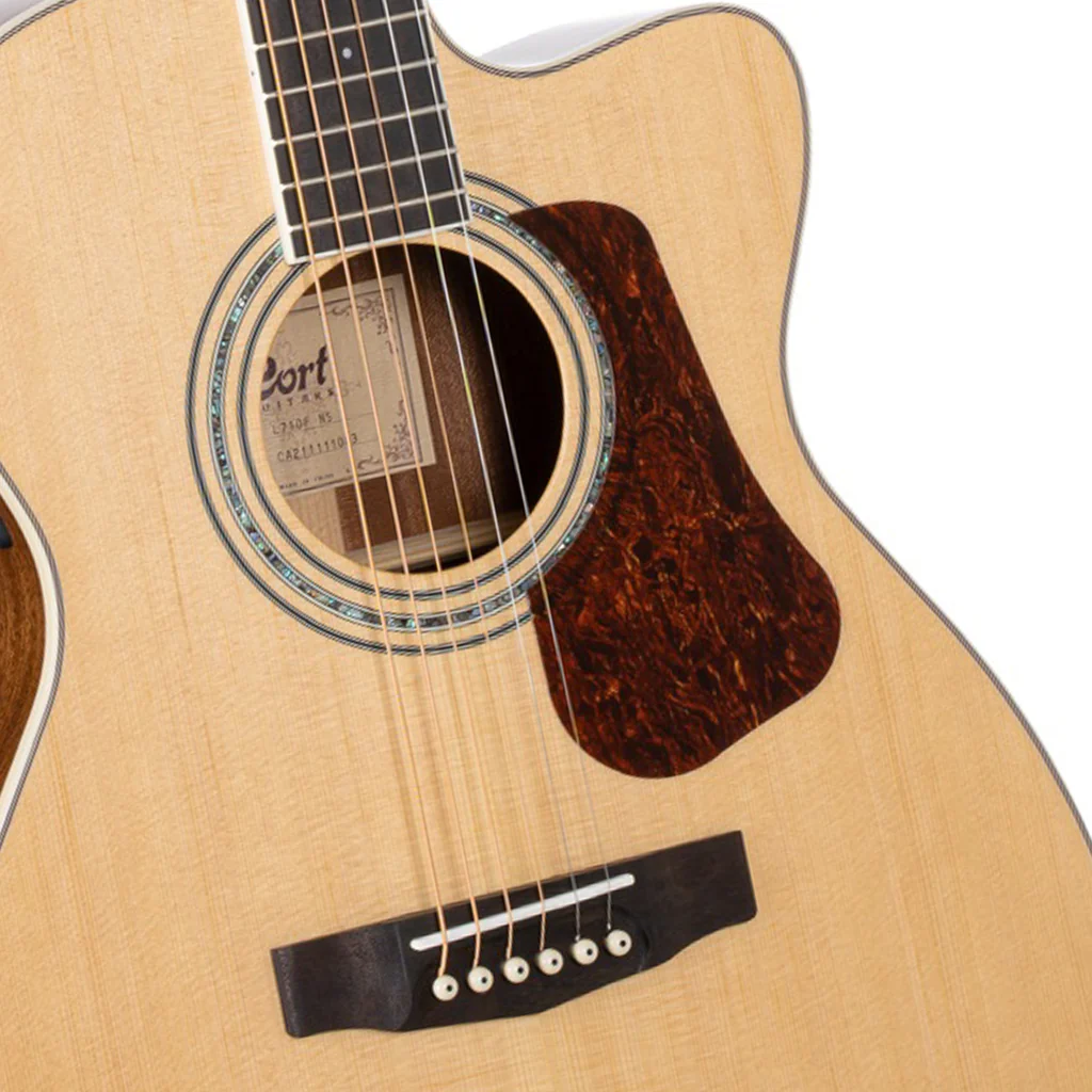 Cort L710F Acoustic Electric Guitar - Image 4
