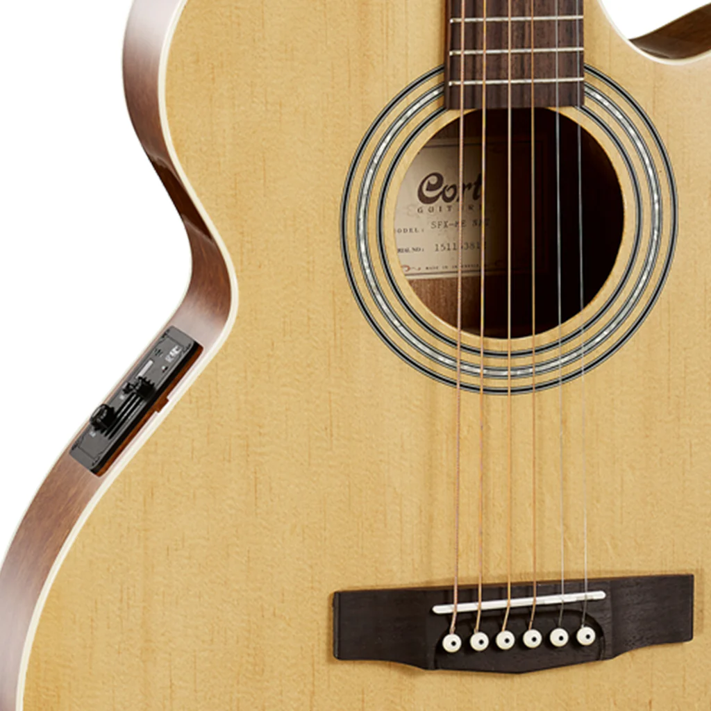 Cort SFX-ME OP Cutaway Acoustic Guitar with Bag - Image 4
