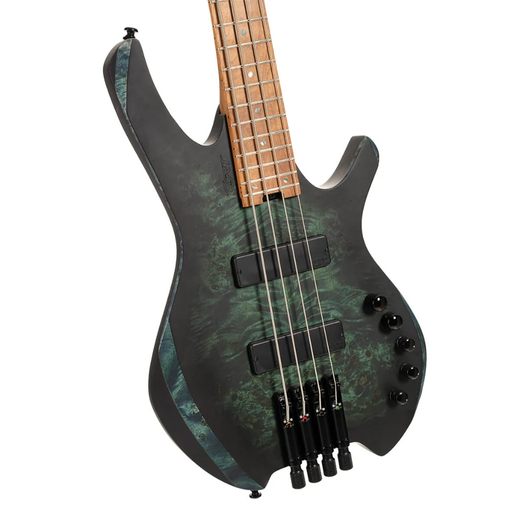 Cort Space 4 Bass - Stardust Green - Image 11