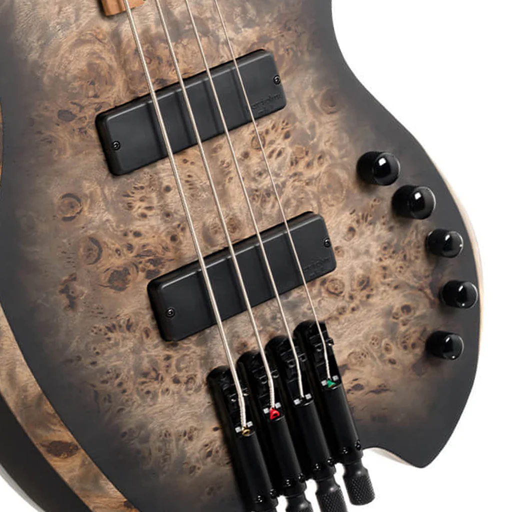 Cort Space 4 Bass - Stardust Green - Image 16