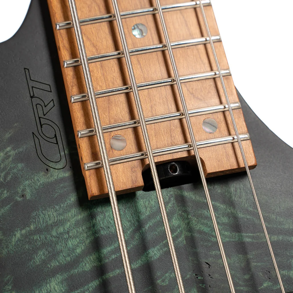 Cort Space 4 Bass - Stardust Green - Image 7
