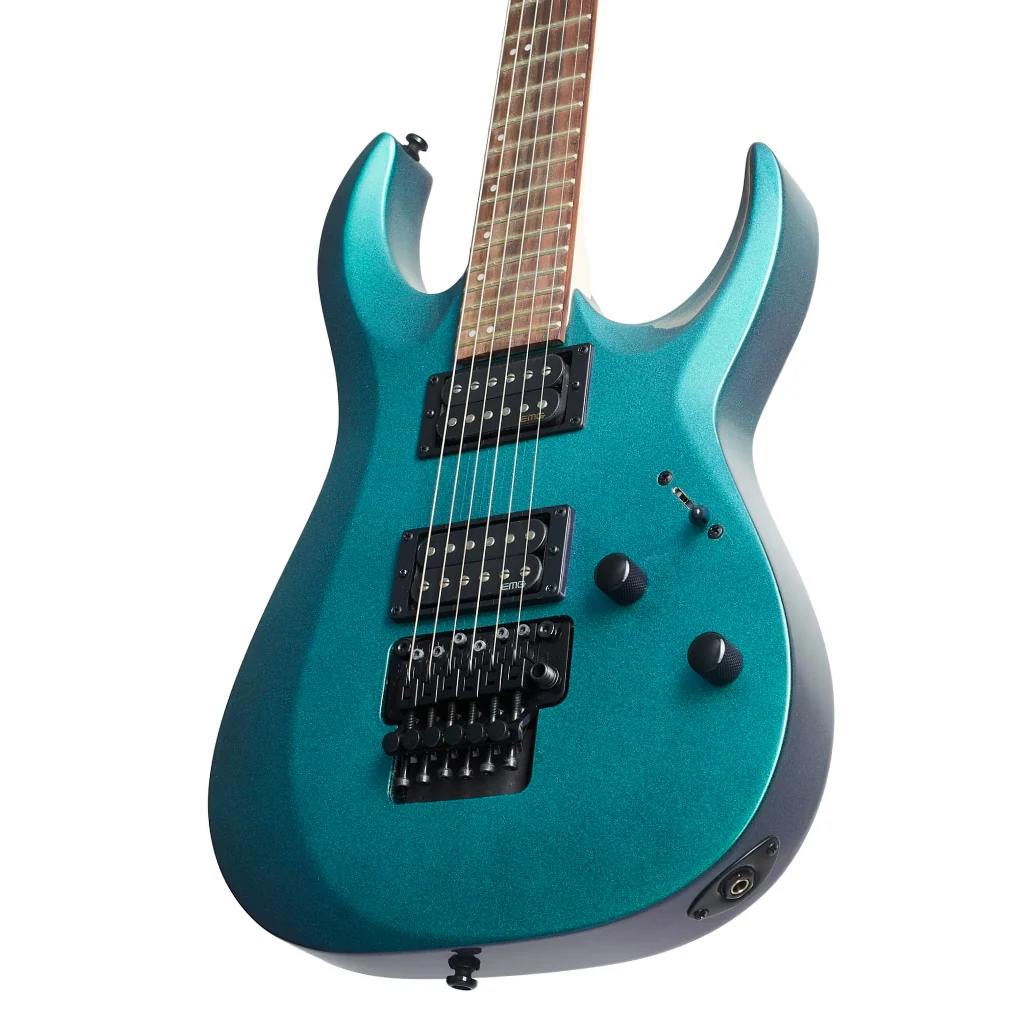 Cort X300 FBL Electric Guitar Flip Blue - Image 6
