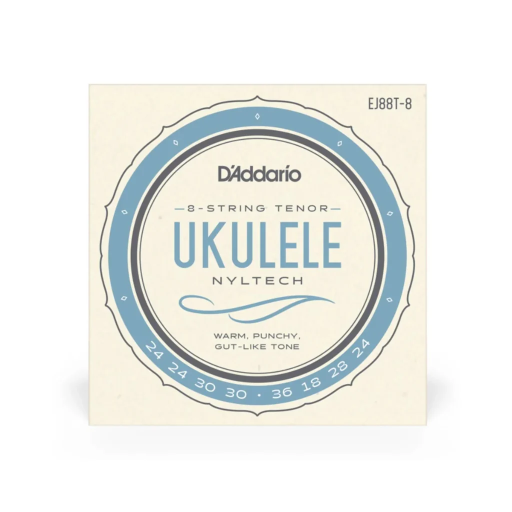 D'Addario EJ88T-8 Nyltech 8-String Tenor Ukulele Strings - Image 2