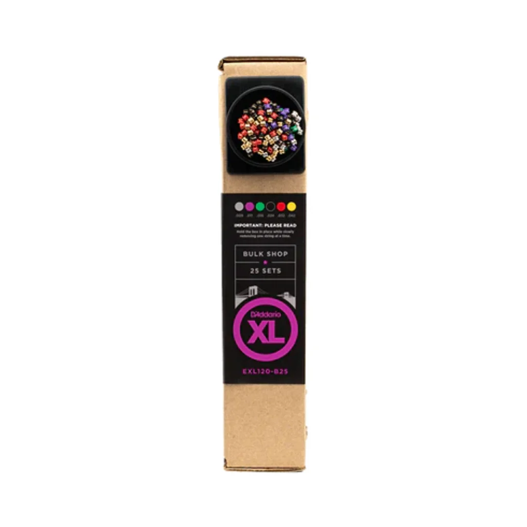 D'Addario EXL120 XL Nickel Wound Electric Guitar Strings - .09-.042 Super Light (25-pack) - Image 2