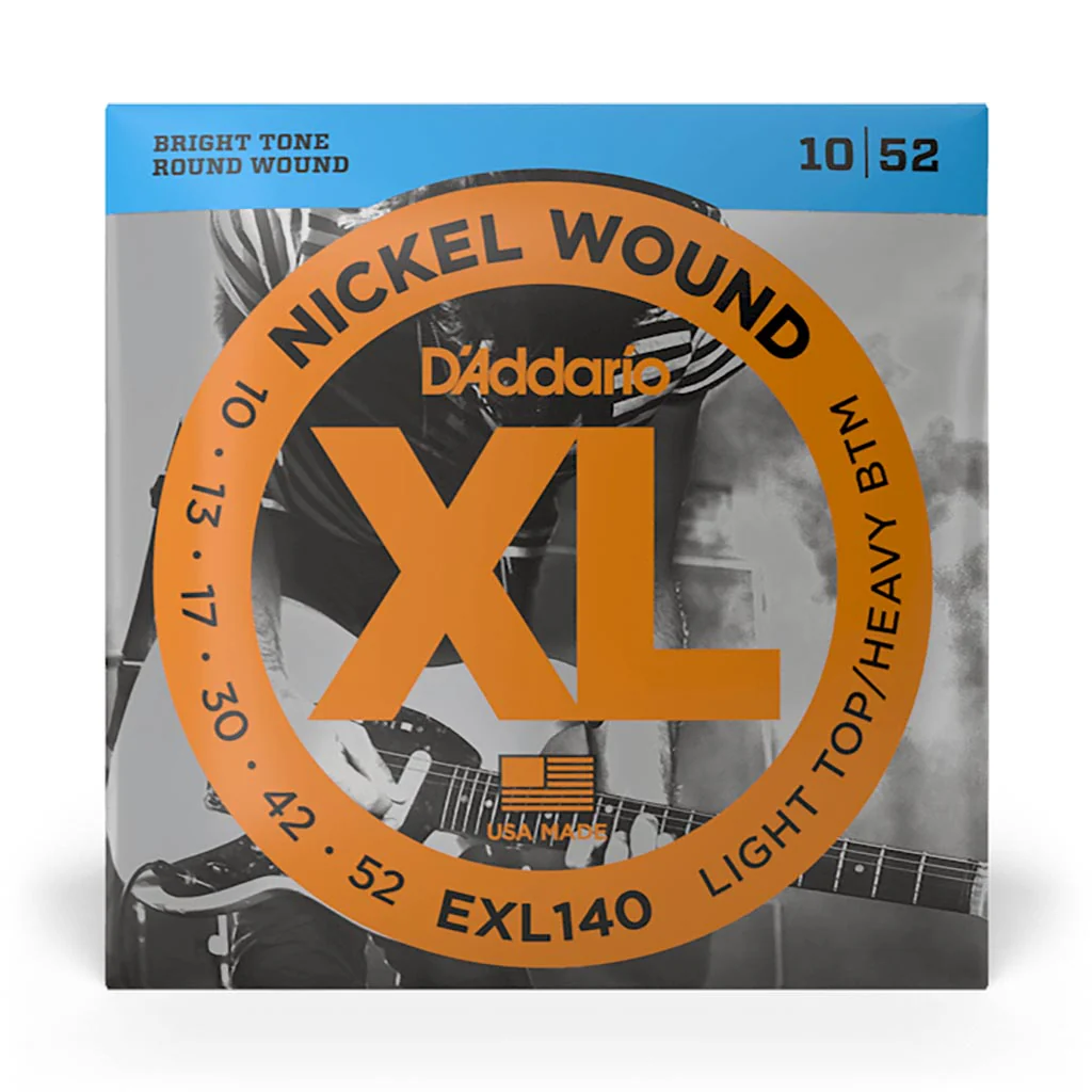 D'Addario EXL140 - Nickel Wound Light Top Heavy Bottom 10-52 - Electric Guitar Strings - Image 3