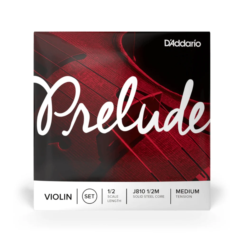 D'Addario J810 Prelude Violin String Set - 1/2 Scale, Medium Tension - Image 2