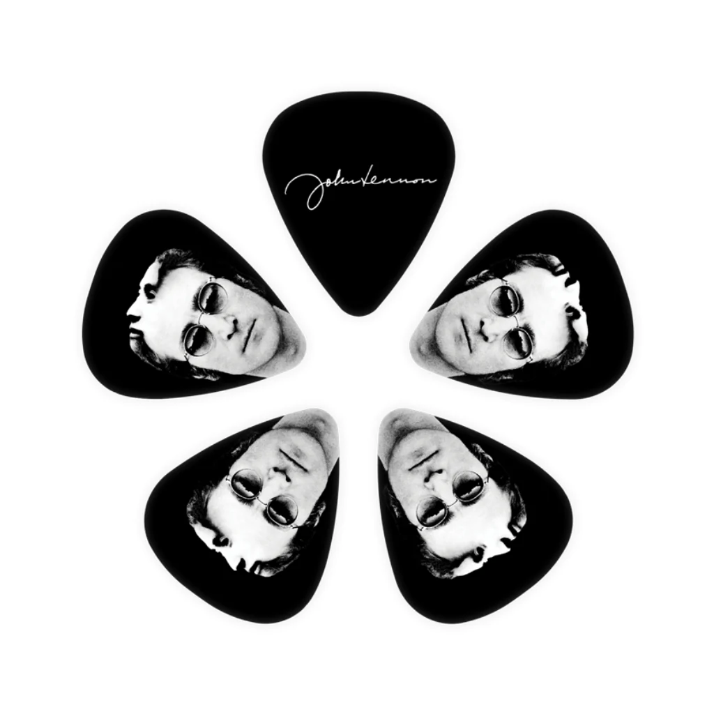 D'Addario John Lennon "Mind Games" Guitar Picks - Medium Gauge (.70mm) 10-Pack - Image 2