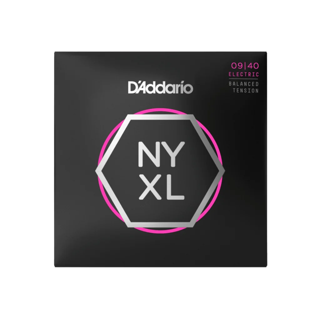 D'Addario NYXL0940BT NYXL Nickel Wound Electric Guitar Strings - .009-.040 Balanced Tension Super Light - Image 2