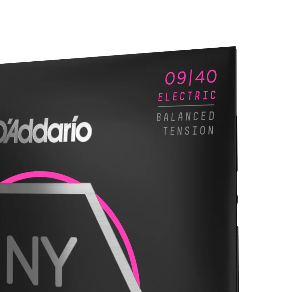 D'Addario NYXL0940BT NYXL Nickel Wound Electric Guitar Strings - .009-.040 Balanced Tension Super Light - Image 4